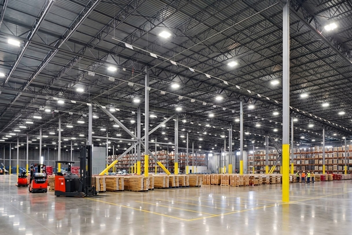 Yüksek Tavan Aydınlatması 